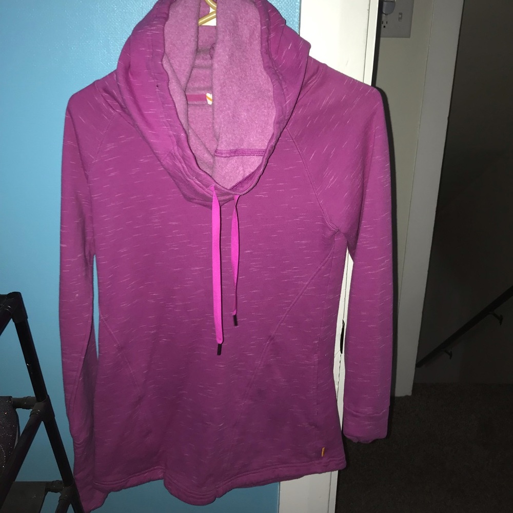pink/purple hoodie